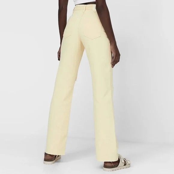 Pastel clearance yellow jeans