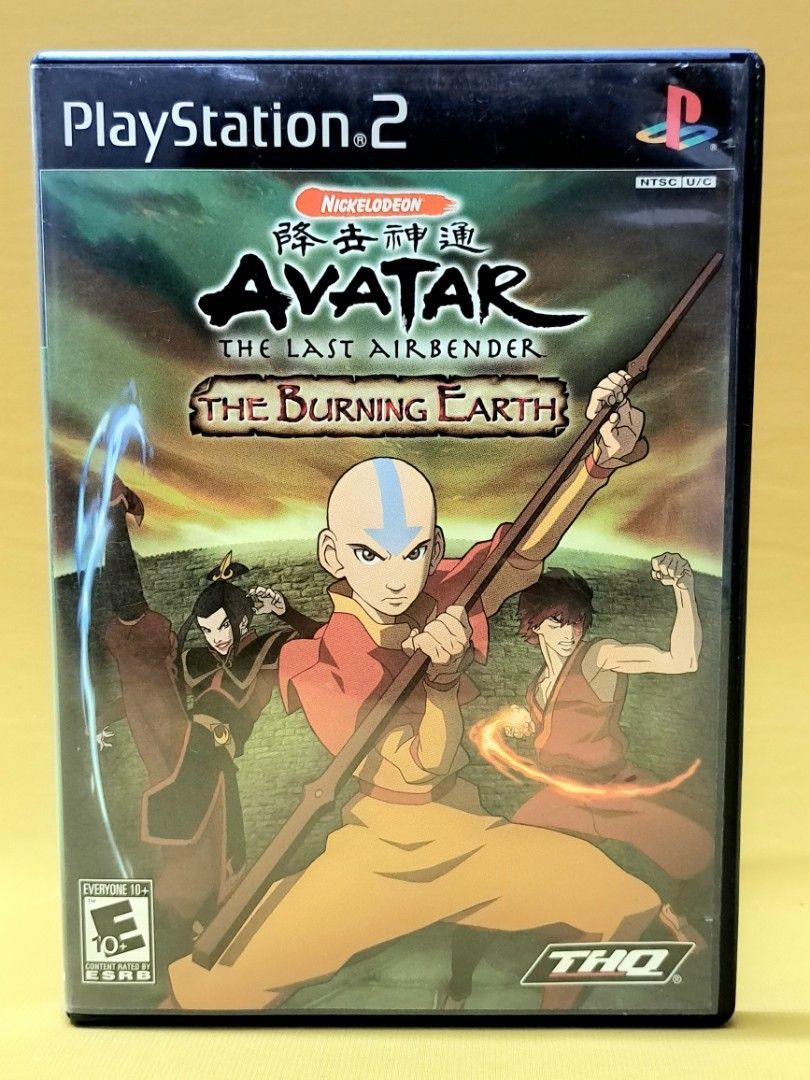 Avatar The Last Airbender The Burning Earth ( PlayStation 2) PS2