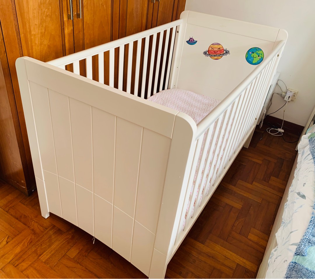 Baby cot with mattress Babies Kids Baby Nursery Kids