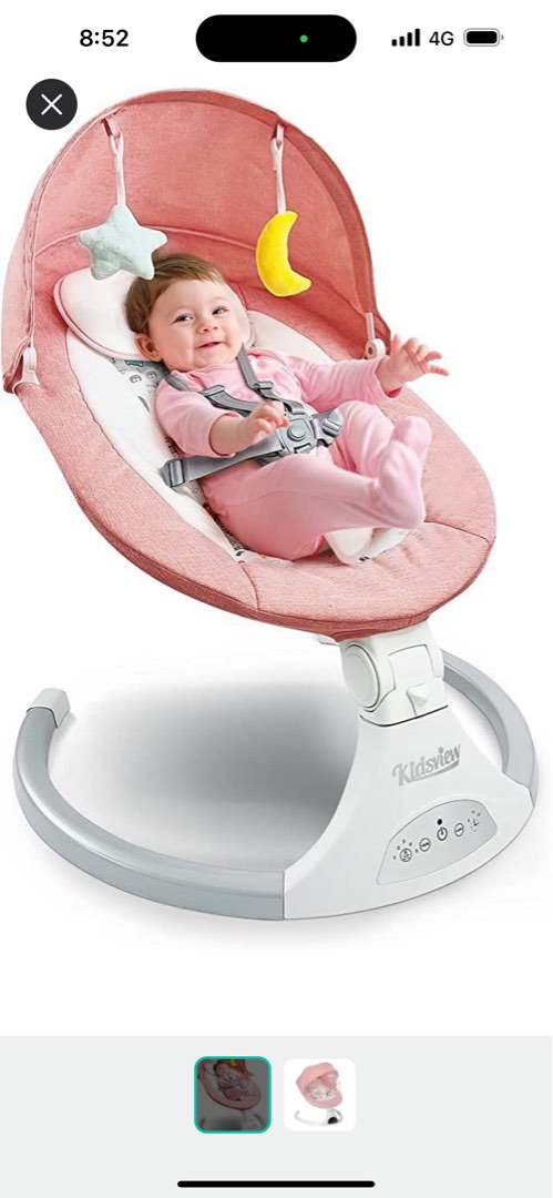 Electric swing for newborn baby sales