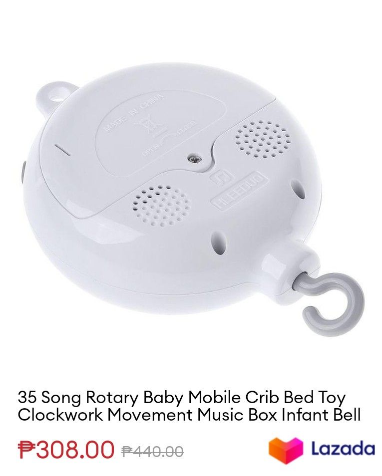 Baby Mobile Rotary Music Player on Carousell