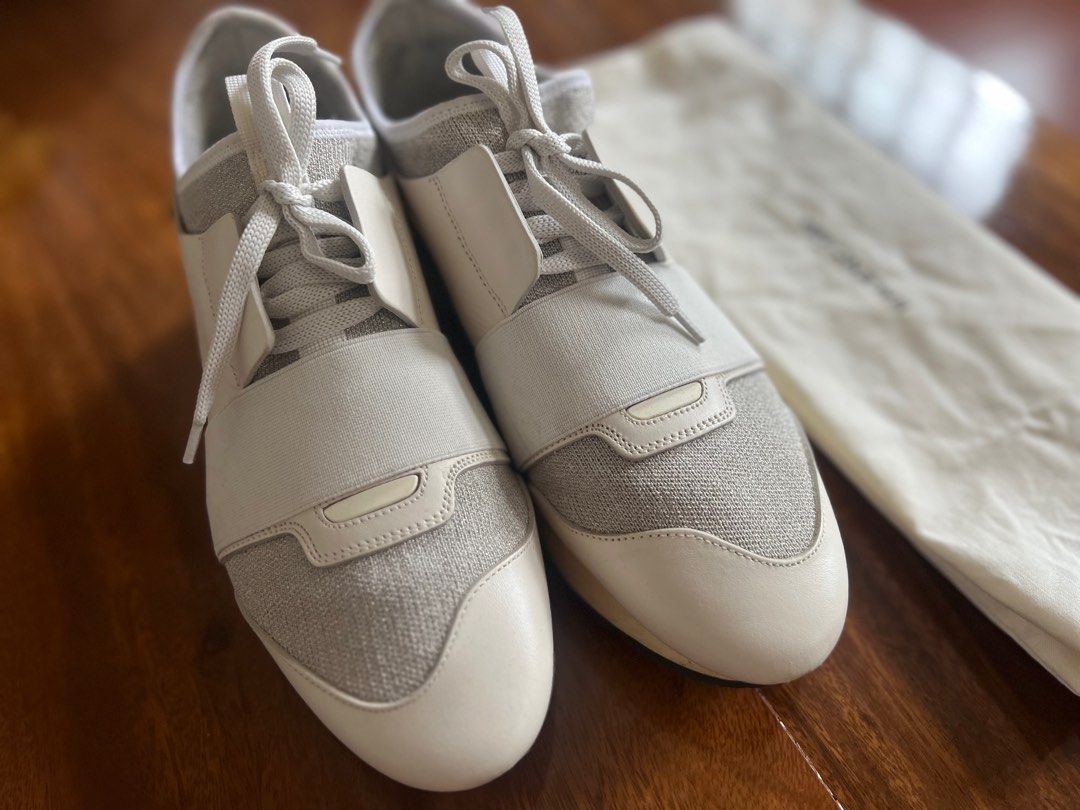 Balenciaga Race Runner in White (Category: Sneakers) located in Pasig City. Submitted by elarivera (Listing ID 1249241450, Image 2). Description: .