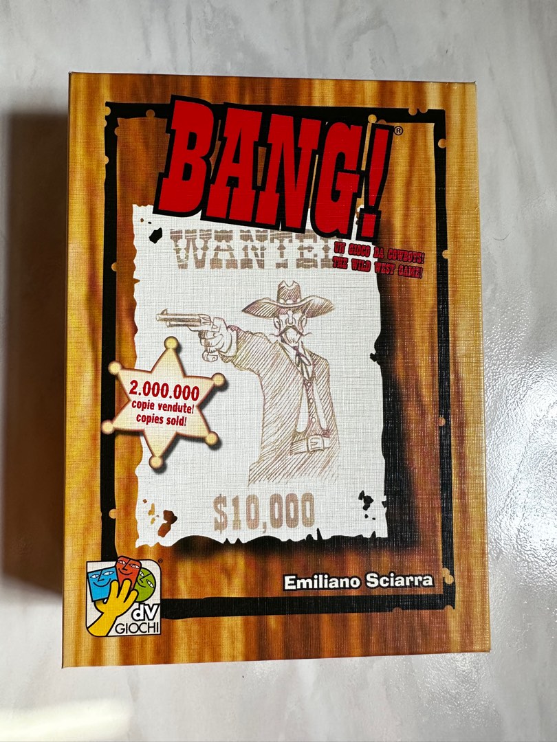 Bang! board Game, Hobbies & Toys, Toys & Games on Carousell