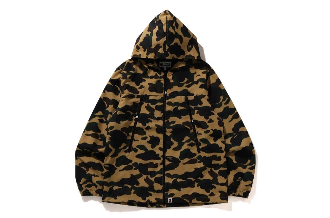 BAPE 1ST CAMO HOODIE JACKET, Men's Fashion, Coats, Jackets and Outerwear on  Carousell