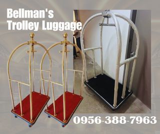 Bellman's Trolley Luggage Good Quality and Brand New Trolley - For Hotel Lobby and etc.