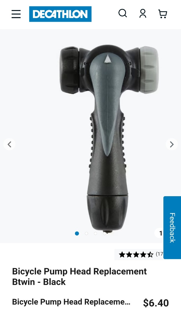 Bicycle pump hot sale head replacement