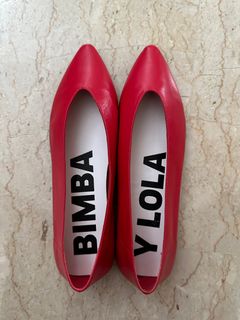Bimba Y Lola Ballet Flats in Natural