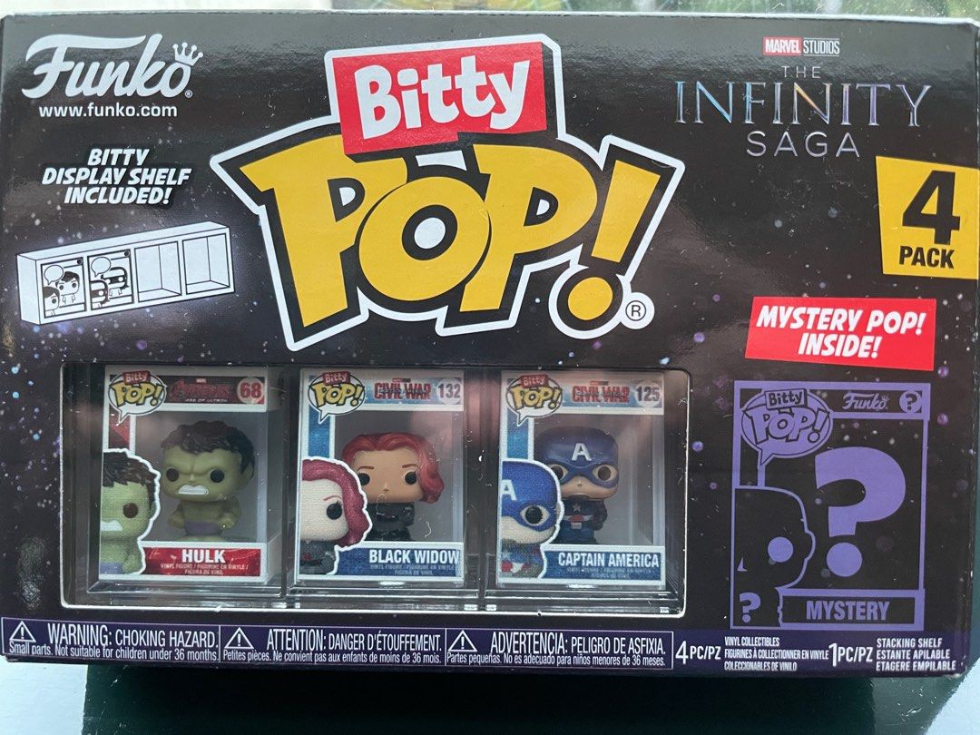 Funko Bitty Pop! Marvel Infinity Saga [4-Pack] - War Machine