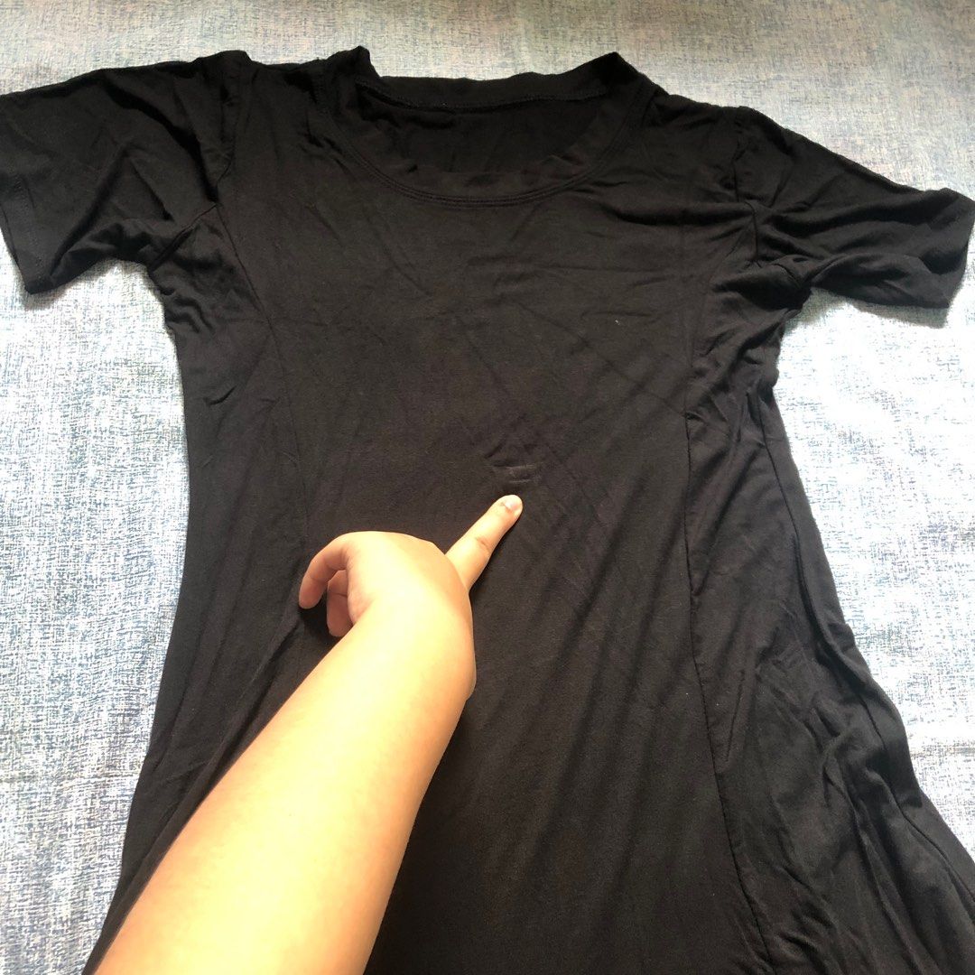 Black dress with sale hole in the middle