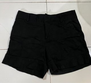 Black Short Pants - hotpants hitam