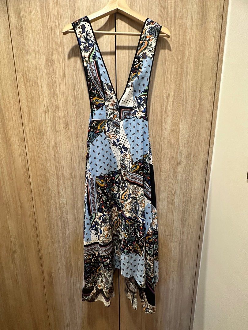 Topshop scarf print on sale dress