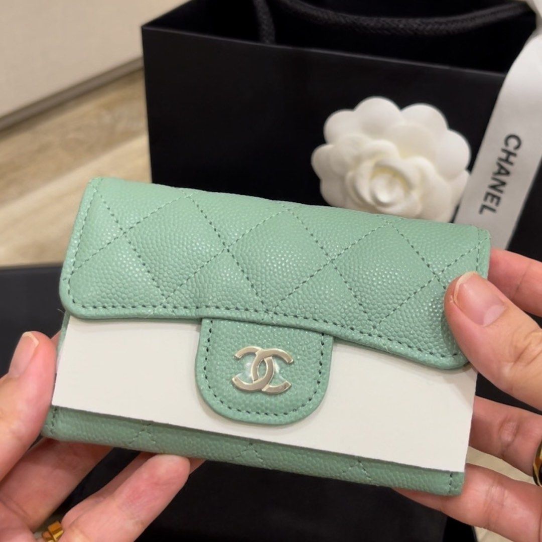 Chanel 19 CardHolder /Coin purse, Luxury, Bags & Wallets on Carousell