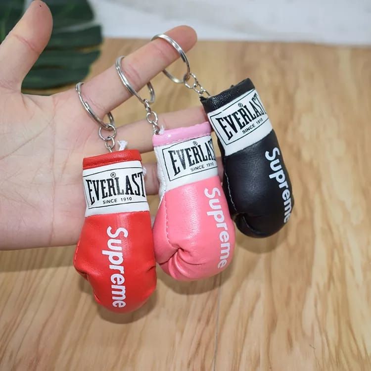 Supreme boxing gloves keychain sale