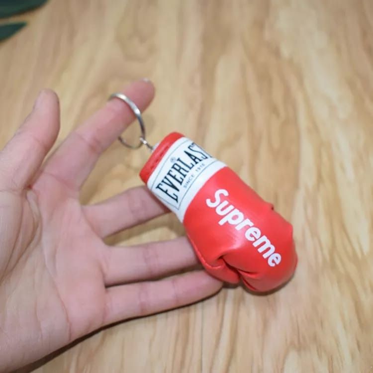 Supreme boxing cheap gloves keychain
