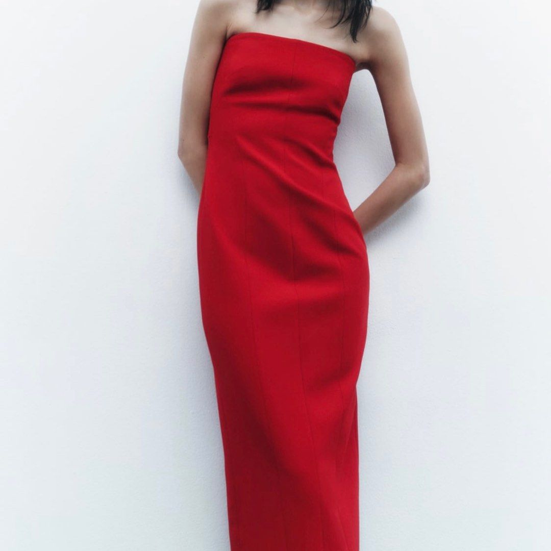 Midi shift new arrivals dress zara