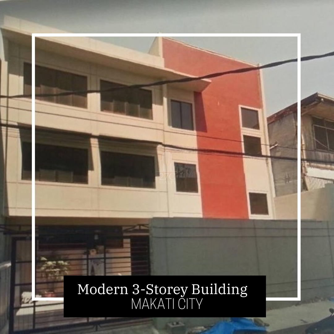 Brgy. Pio Del Pilar, Makati City Modern 3Storey Building with