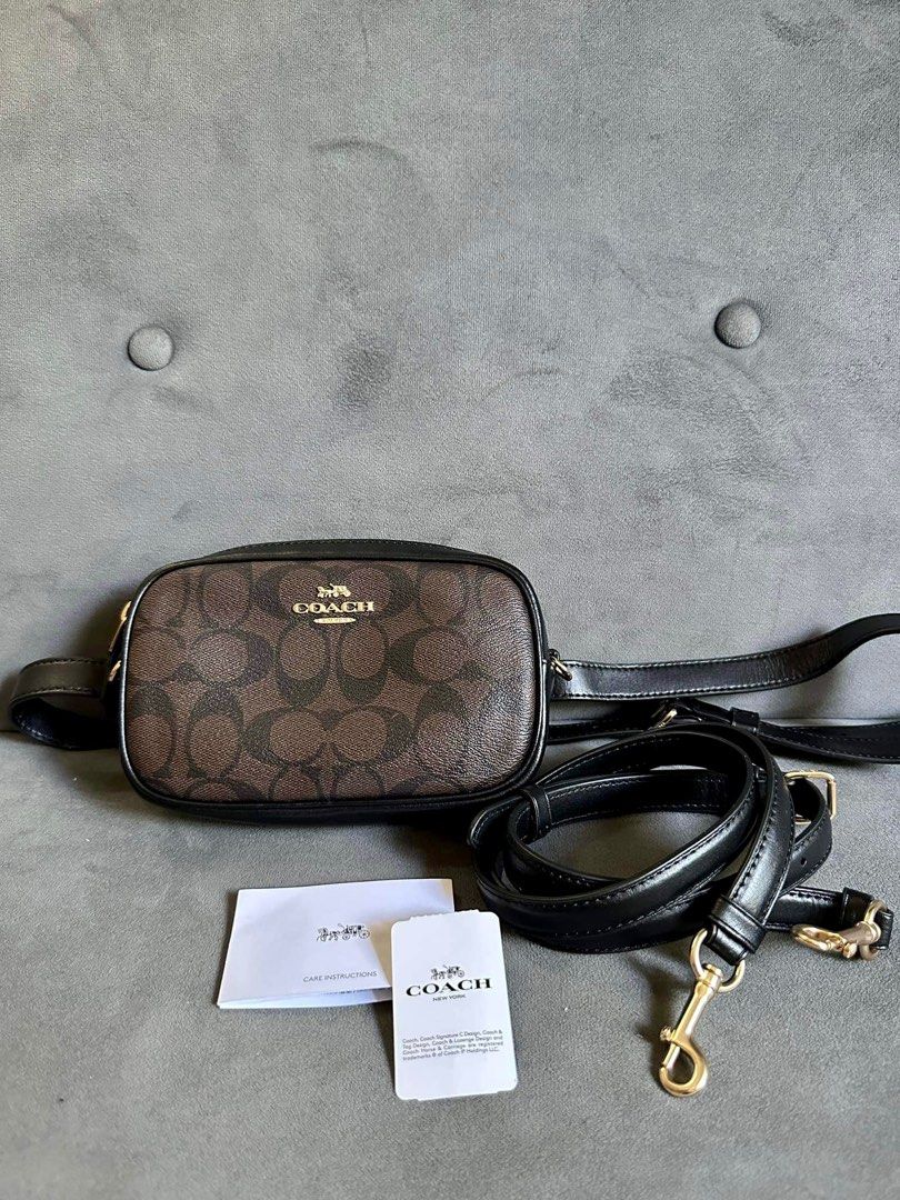 Convertible belt bag sales in signature canvas