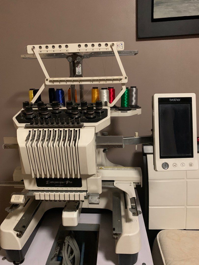 Brother's Embroidery Machine PR1000e, Hobbies & Toys, Stationary