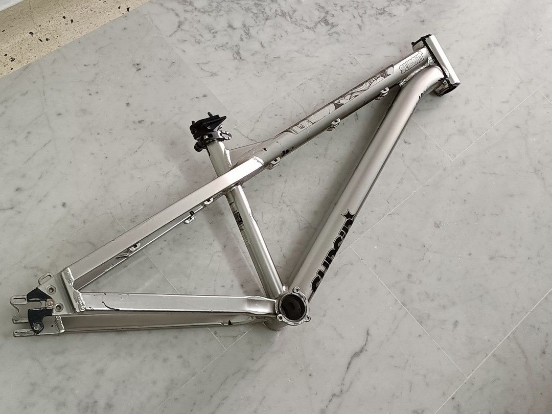 Subsin Dirtjumper Super Tasty 26 Raw Dirt jump DJ MTB Bike