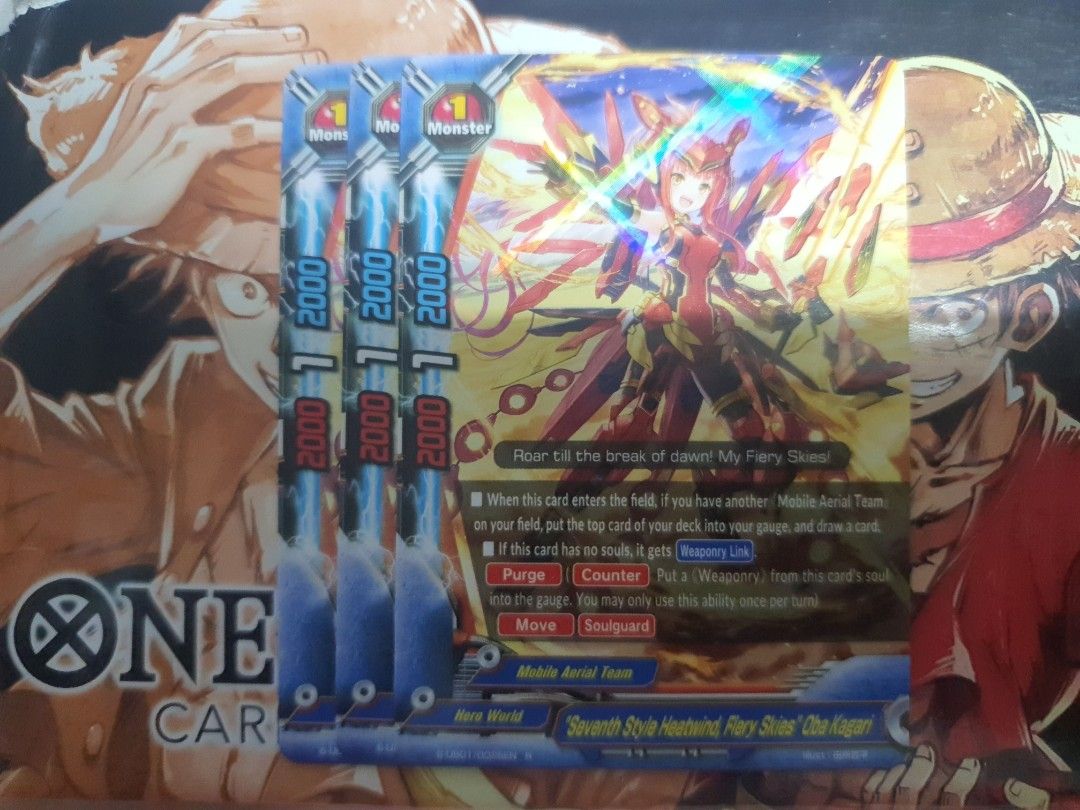Buddyfight mobile aerial team oba kagari, Hobbies & Toys, Toys & Games on  Carousell
