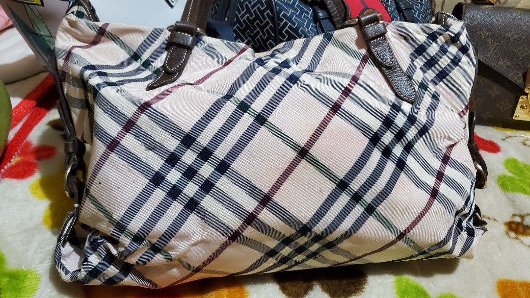 Burberry London Blue Label Tote Bag Burberry Of London Handbags