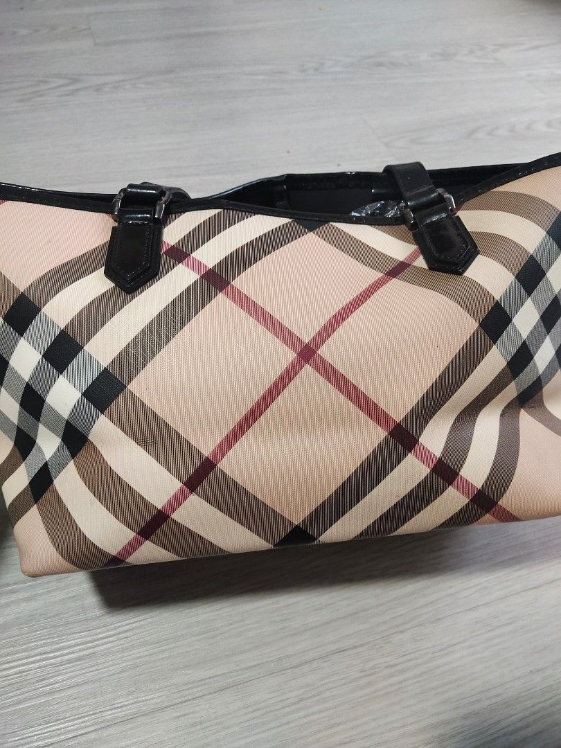 Burberry nova check tote discontinued discount