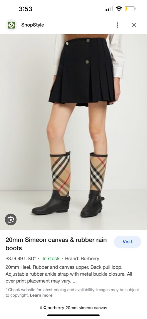 Burberry simeon best sale