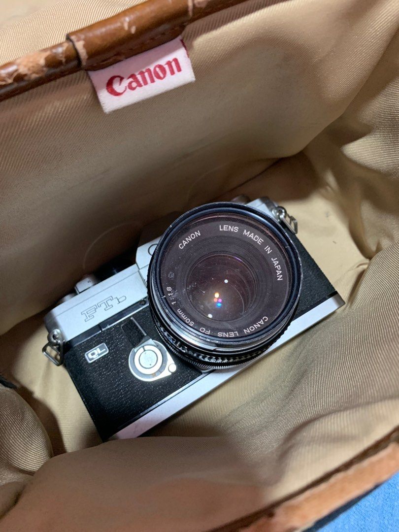 Canon FTB Mechanical Film Camera (Category: Cameras) located in Valenzuela. Submitted by icedichigo (Listing ID 1249212964, Image 2). Description: got this for 6k lightmeter not tested. selling as is timer working comes with lens uv filter see last slide for film scan sample using black and white film rfs: only used for my dark room class.