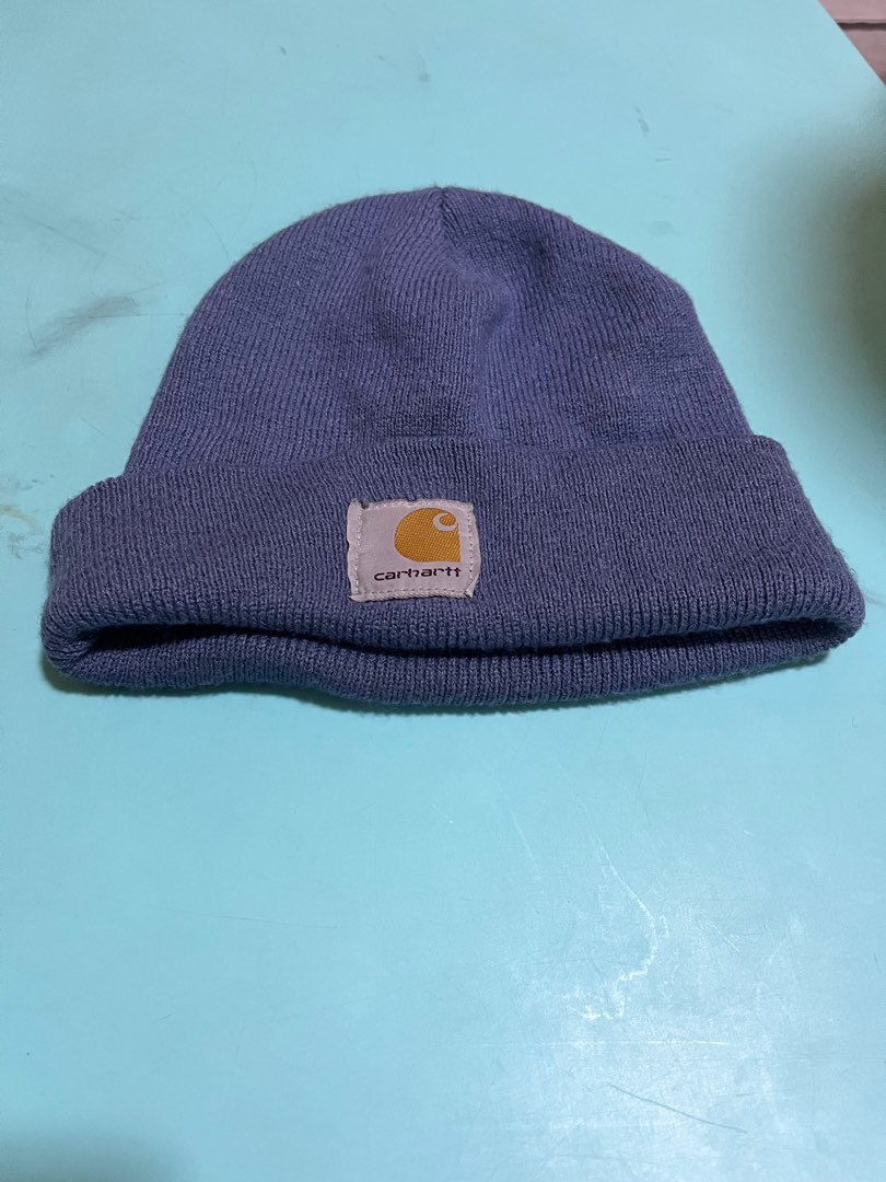 Carhatt beanie light blue Men s Fashion Watches Accessories