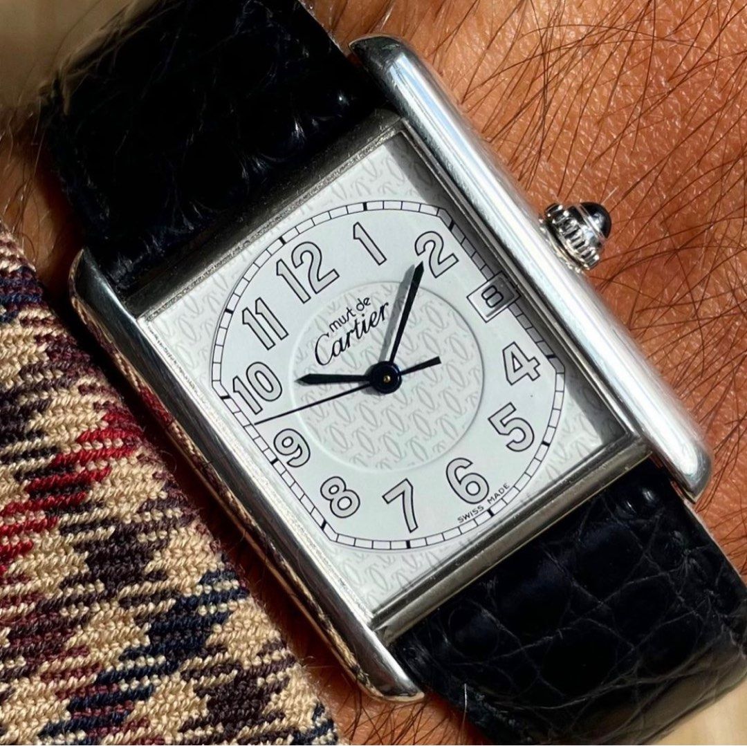 Serviced by Cartier Cartier Tank Luxury Watches on Carousell
