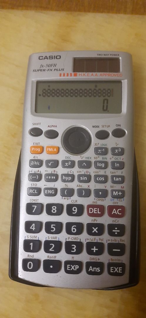 Casio fx50fh cheap