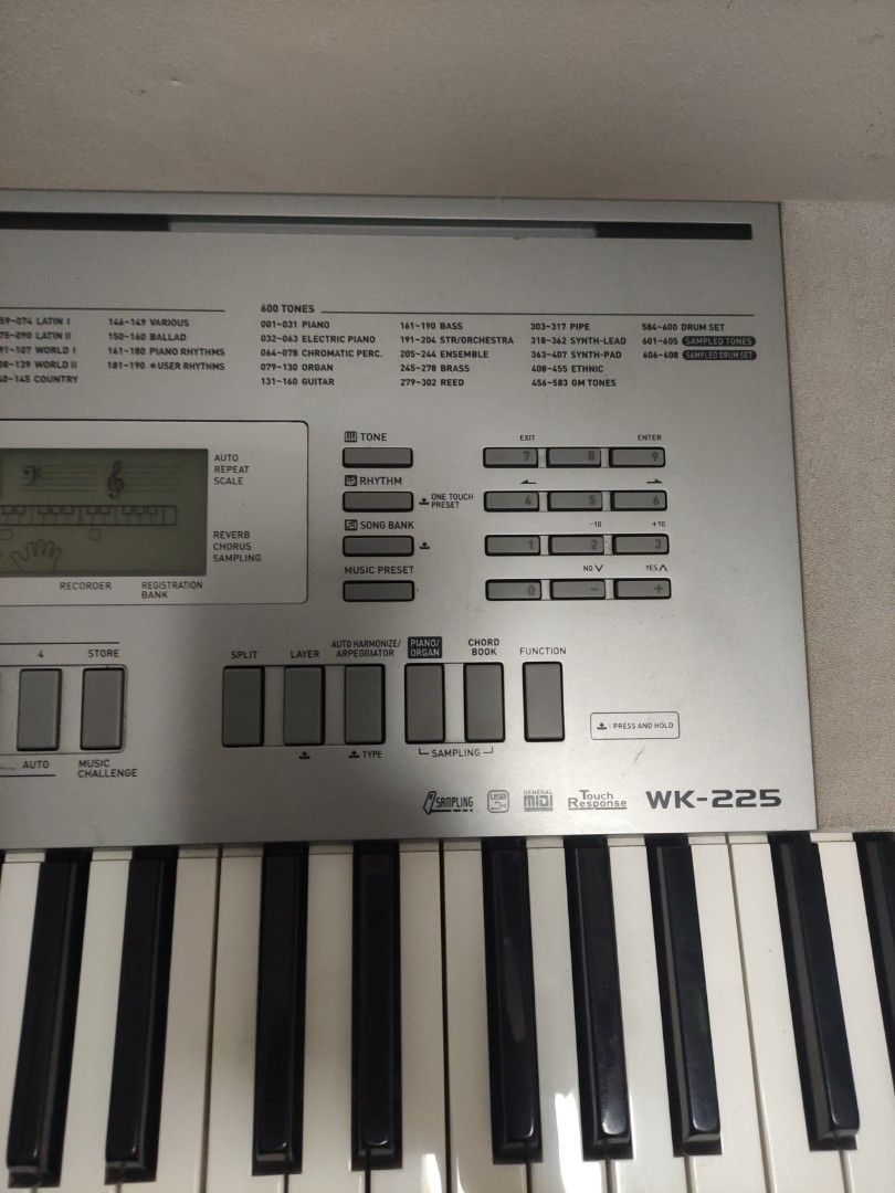 Casio wk 255 clearance