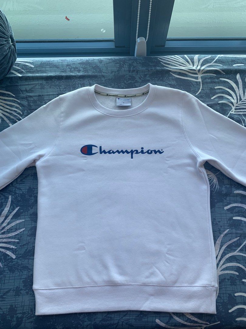 White jumper champion on sale