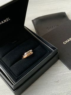 Chanel Coco Crush Toi Et Moi Ring Large Version with Diamonds in 18K Beige  Gold Sz 52, Luxury, Accessories on Carousell