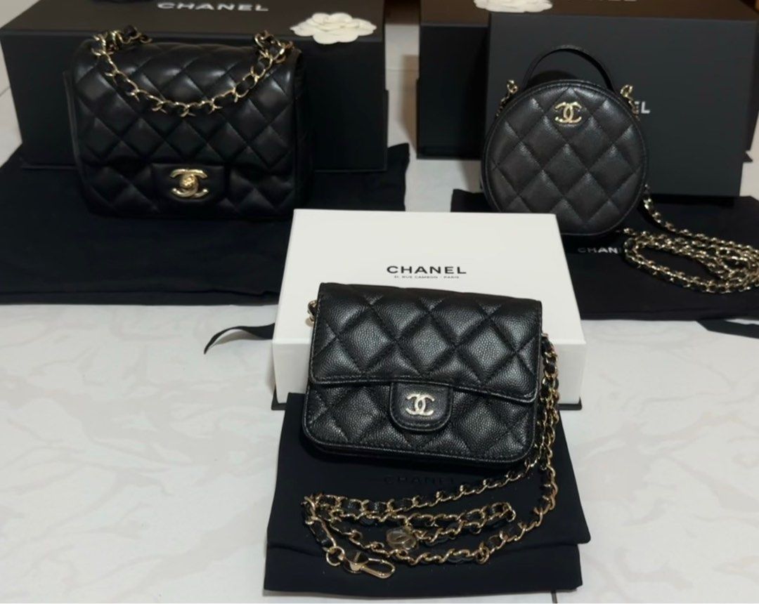 Chanel mini flag deals