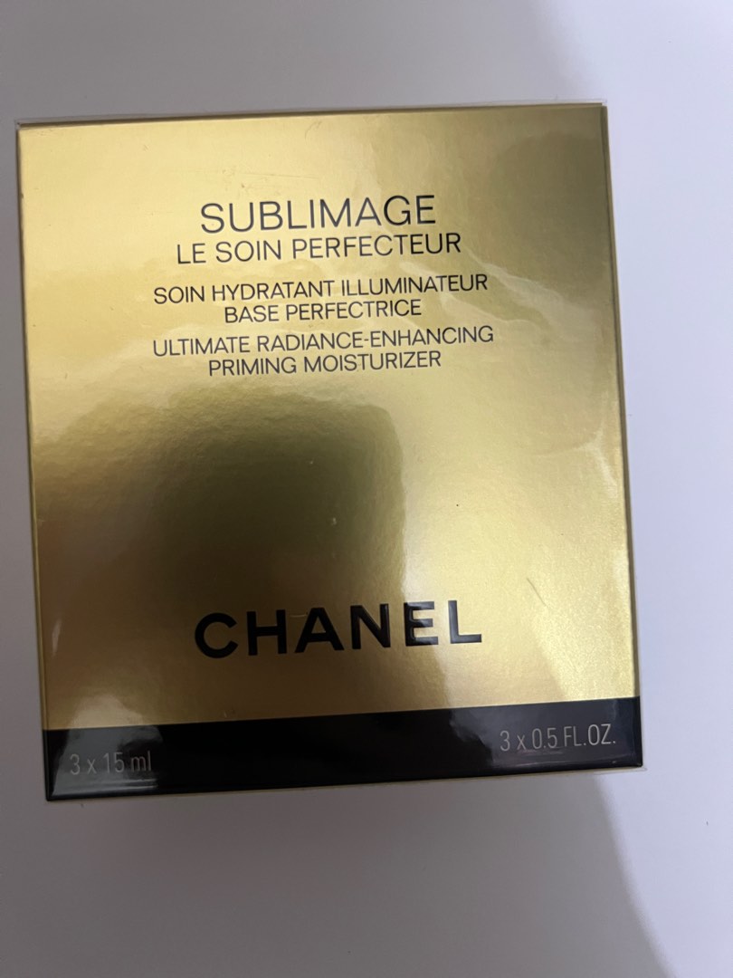 Chanel sublimage 全效再生亮肌底霜Le Soin Perfecteur (3 x 15ml), 美容＆化妝品, 健康及美容-  皮膚護理, 面部- 面部護理- Carousell