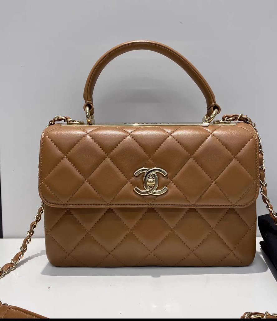 Chanel trendy 2025 cc camel