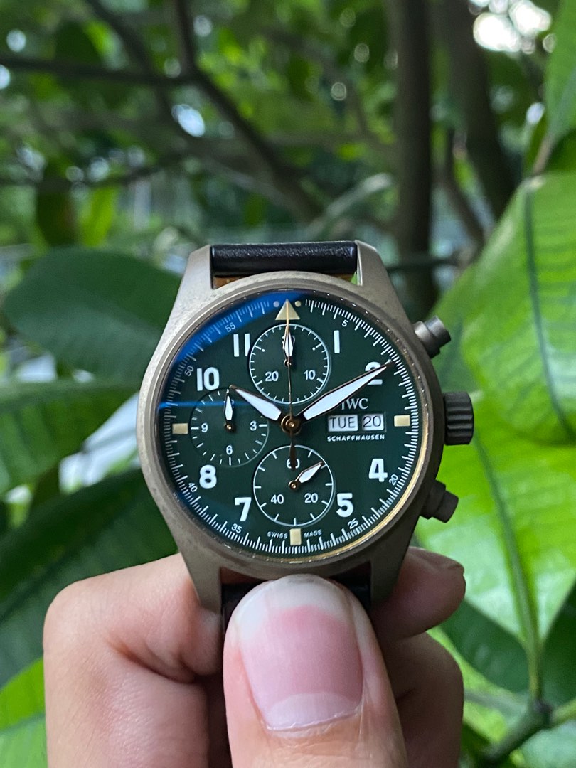 Iwc spitfire strap top