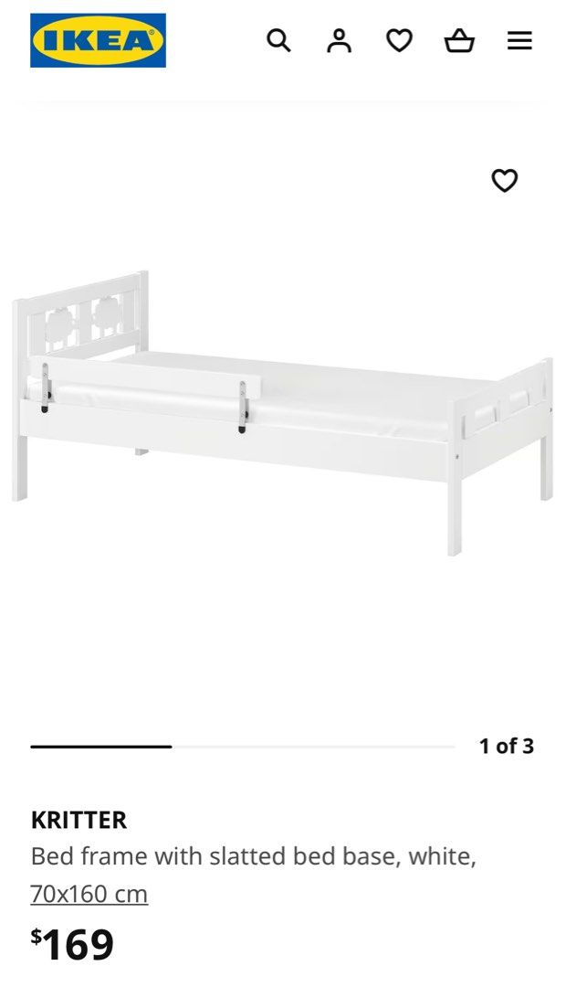 Ikea junior deals bed mattress