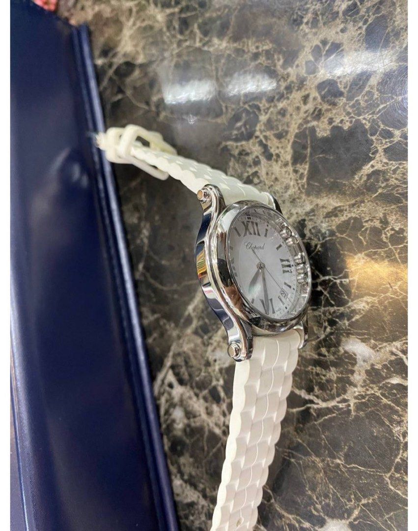CHOPARD LADY HAPPY SPORT 5 DIAMONDS 36MM QUARTZ YEAR 2020 WATCH
