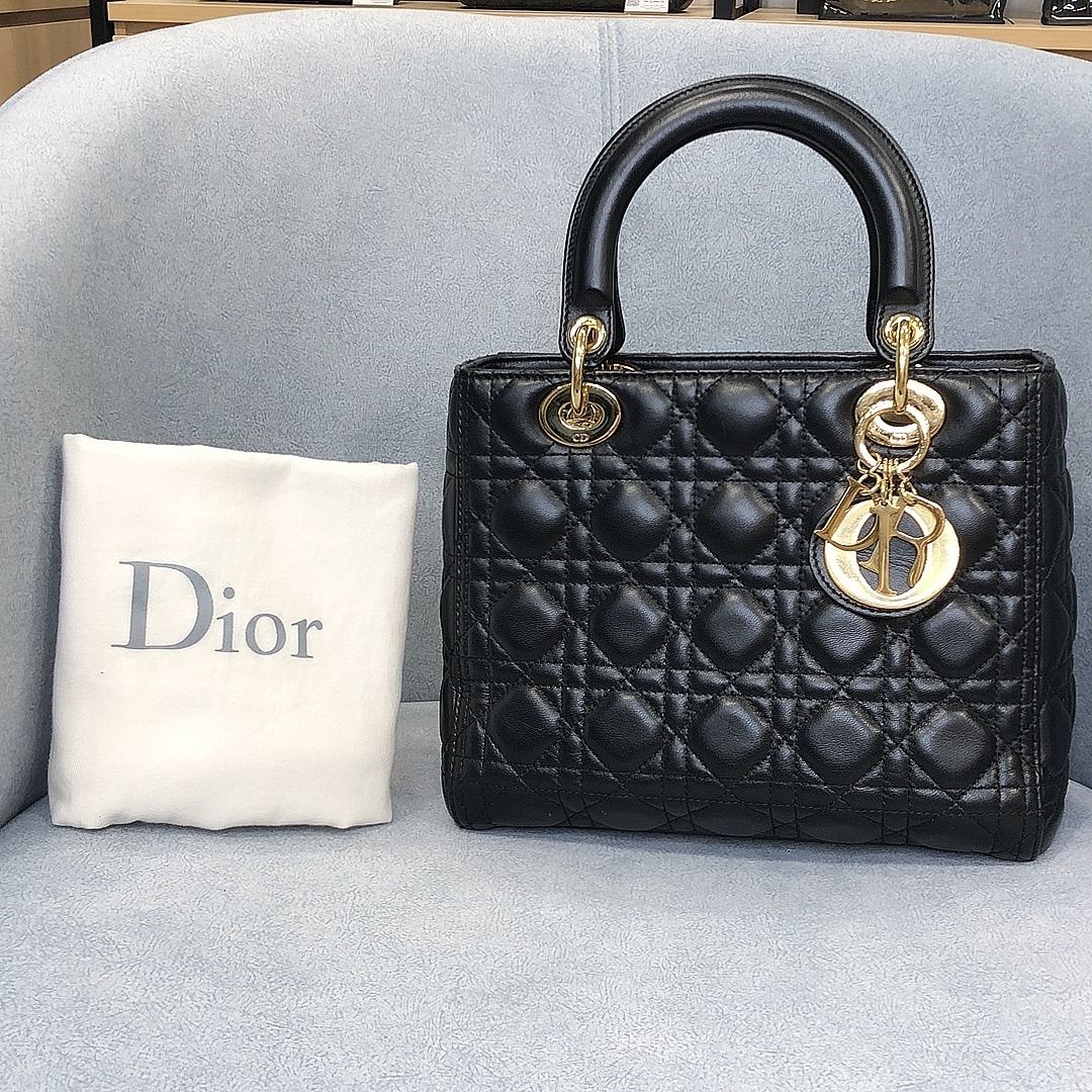 Christian Dior クリスチャン ディオール LADY DIOR フォンフォルダー ...