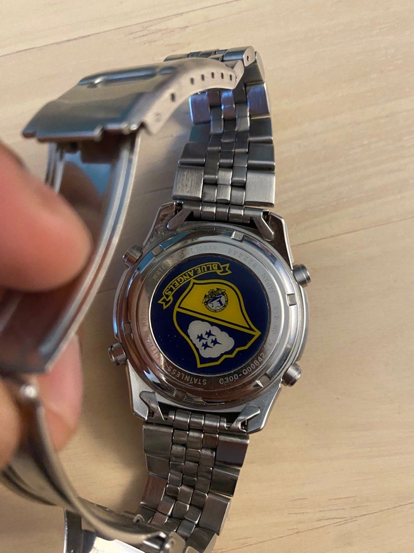 Citizen navihawk blue angels c300 Men s Fashion Watches