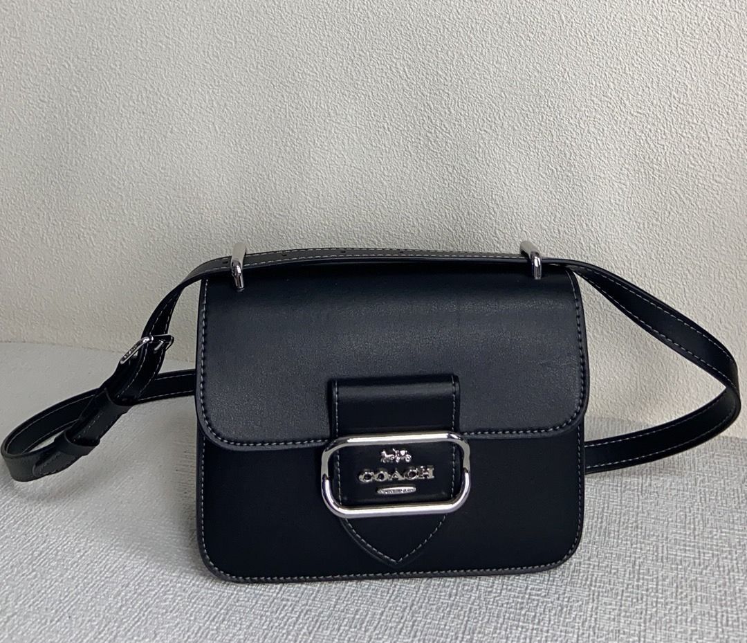 Coach Morgan Square Crossbody In Refined Calf Leather (Women Crossbody ...