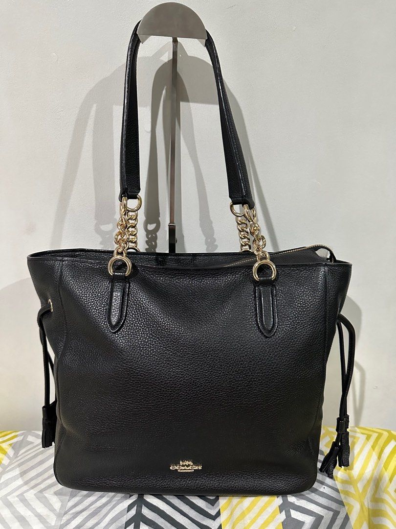 Coach elle chain tote sales