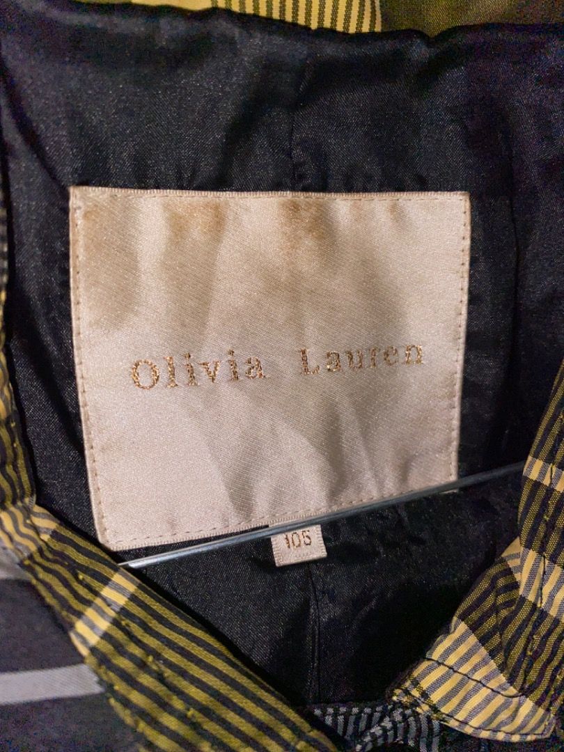 Brand Olivia Lauren Coat OLIVIA LAUREN Blazer Wool Hijau Botol