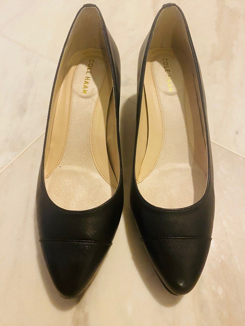 Cole Haan Block Heel Pump Women s Fashion Footwear Heels on