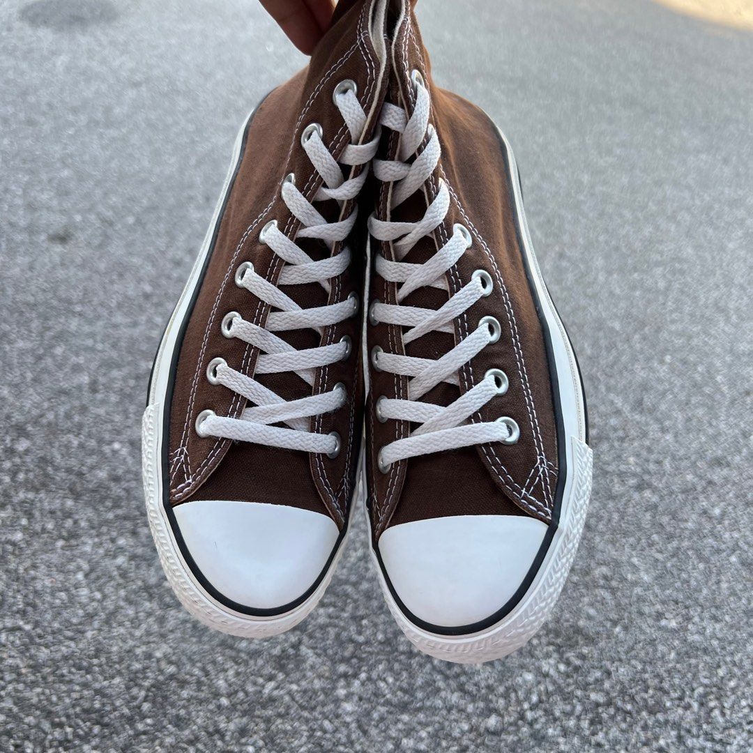 Converse all star chocolate brown outlet