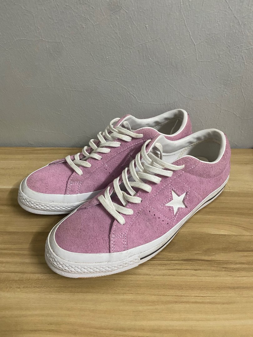 Converse one star light pink sale