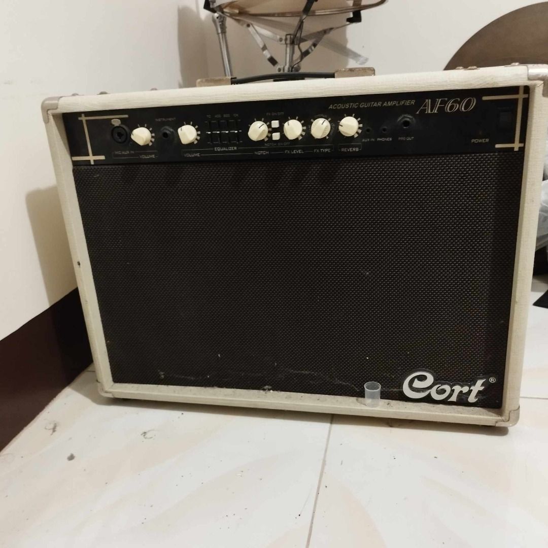 Cort AF60 Acoustic Guitar Amplifier 60W, Audio, Soundbars, Speakers & Amplifiers on Carousell