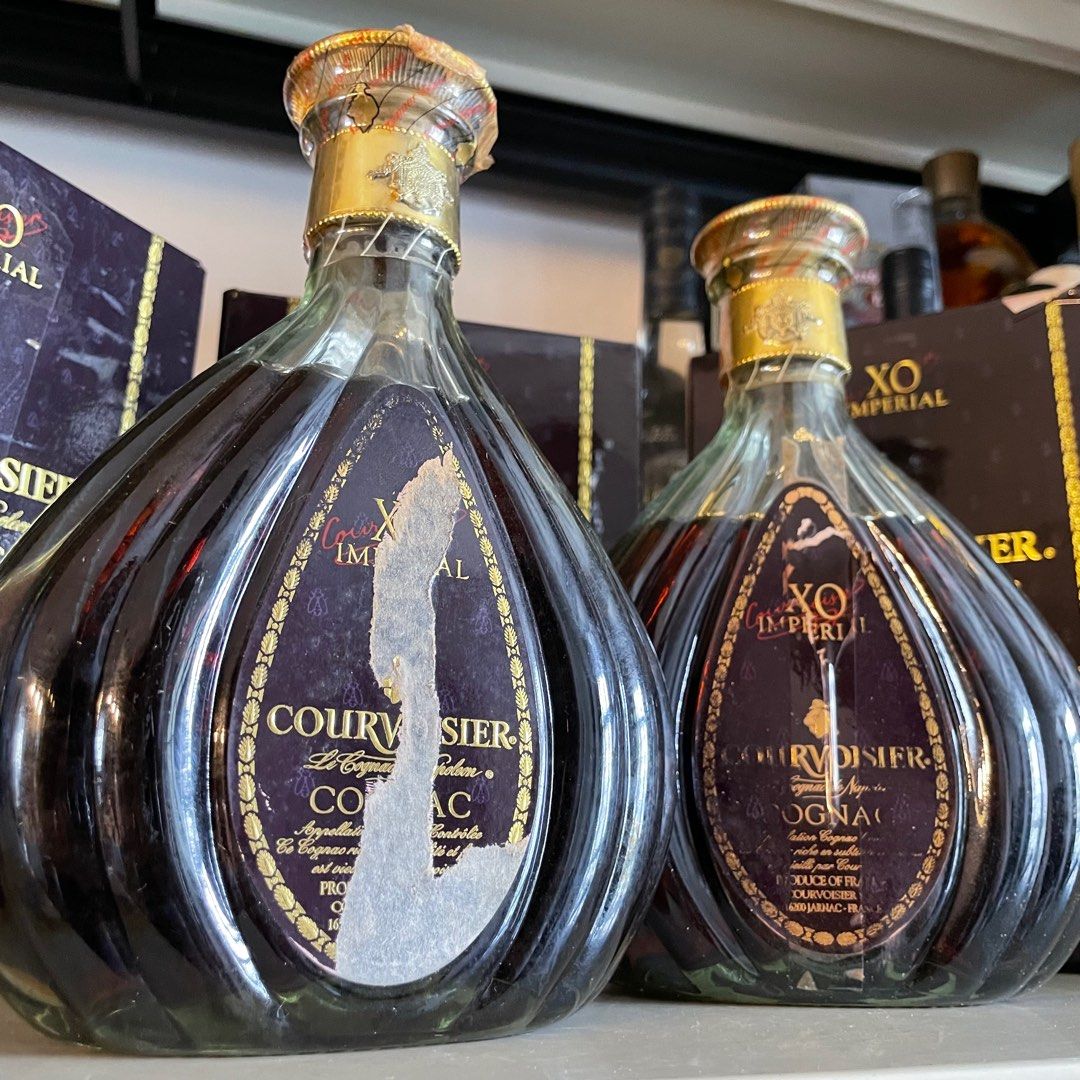 Courvoisier XO Cognac imperial 老酒 Old vintage sealed 350ml, Food